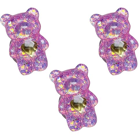 3Pcs Dark Purple Mobile Phone Finger Stand Cute  Doll Phone Holder Griptok  Comfortable  Anti-Slip Creative Flexible,Cell Phones and Accessories